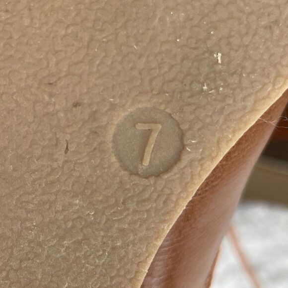 Pesaro Felicity Brown Wedge Ankle Boots Size 7 - Picture 9 of 9